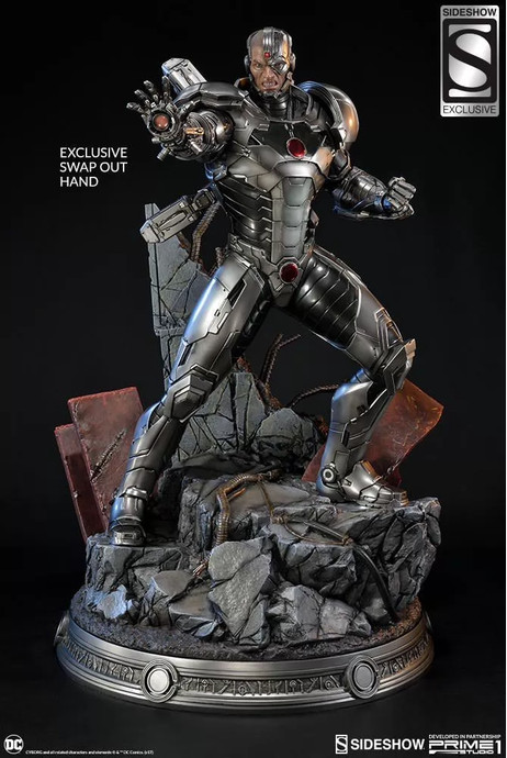 Prime 1 Studio Cyborg EX 1/4 Statua Justice League Nuova 52 PMN52-05EX LE350 Nuova