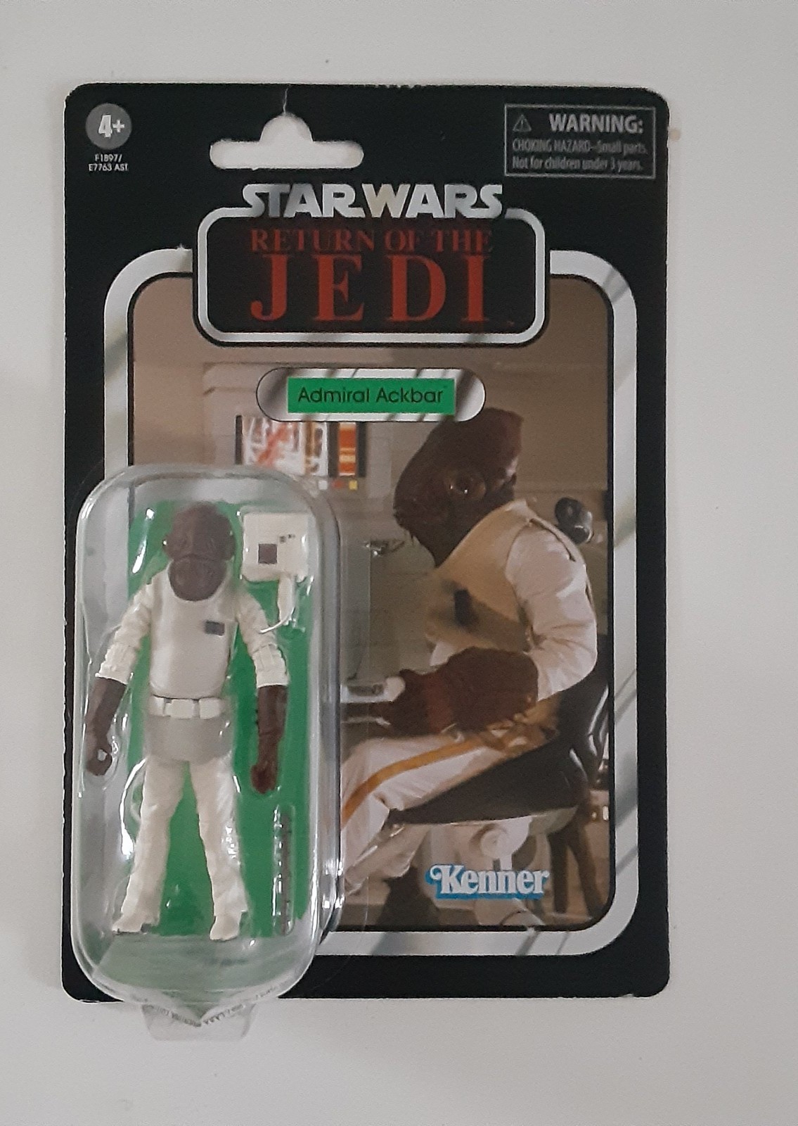 Il Ritorno dello Jedi Star Wars Figura Ammiraglio Ackbar Collezione Vintage VC22