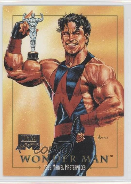 2016 Marvel Masterpieces 1992 Joe Jusko riacquisti commemorativi Wonder Man 0p3
