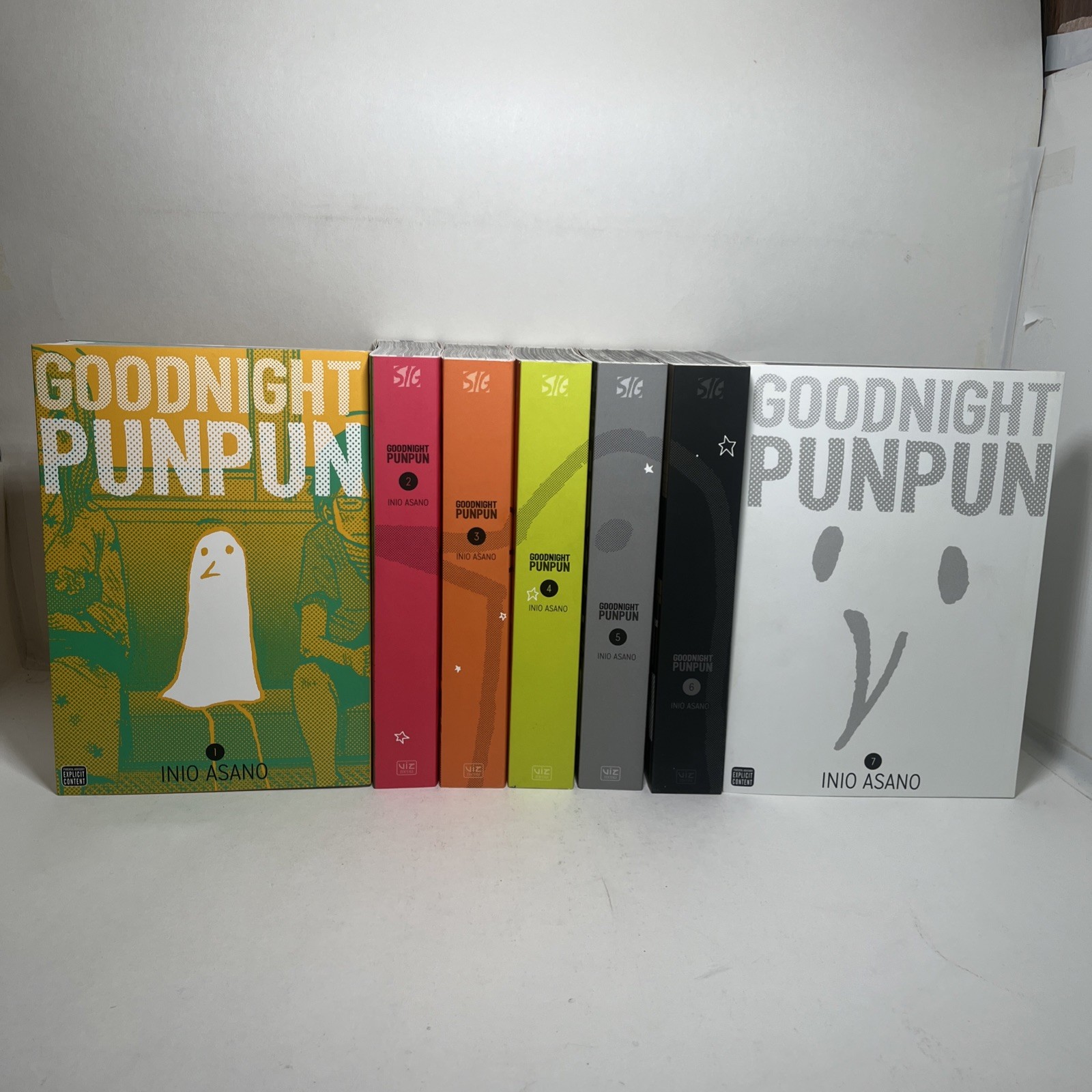 Goodnight Punpun Vol 1-7 set manga inglese completo di Inio Asano
