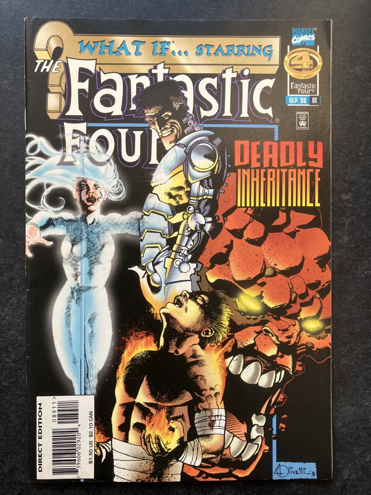 What If… starring The Fantastic Four (vol 2) #89 (Marvel Sep 1996) FN/VF
