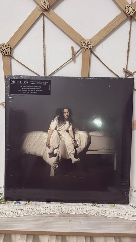 vinile di billie eilish, when we all fall asleep, where do we go?