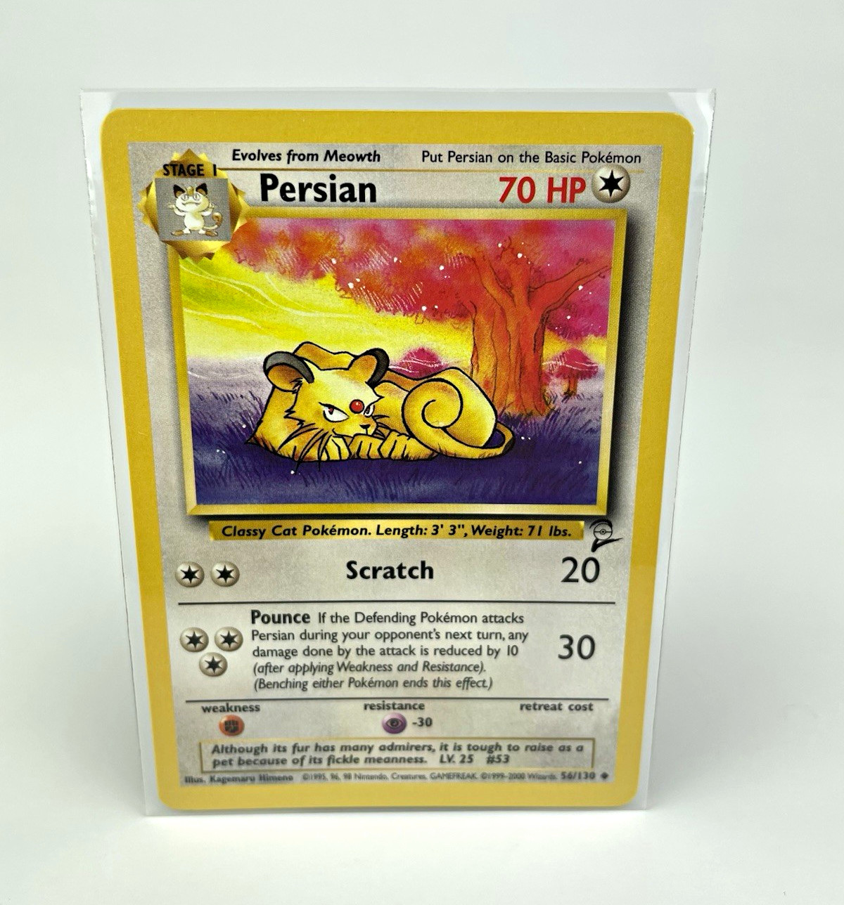 Set Base Persiano 2 Carte Pokemon Jungle Regolari Non Comuni Inglese 1999