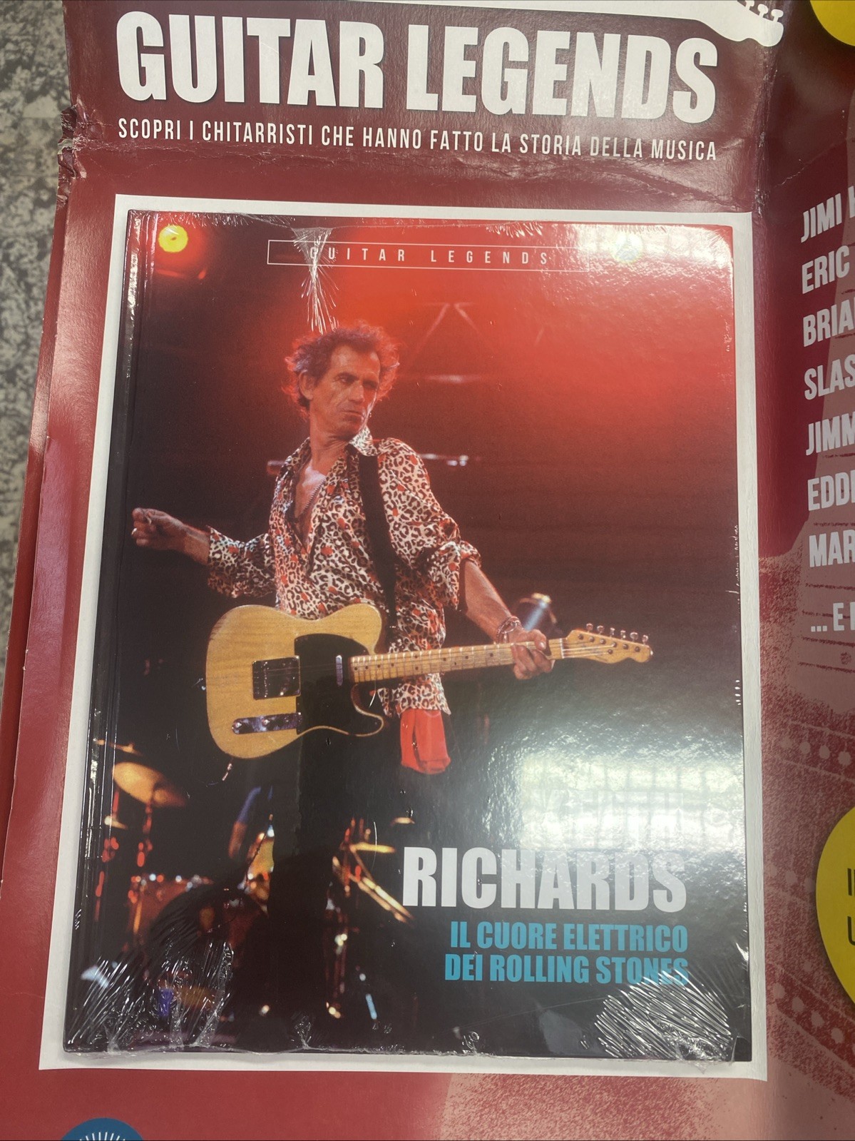 EDICOLA GUITAR LEGENDS VOL. 3 Keith Ric hard s