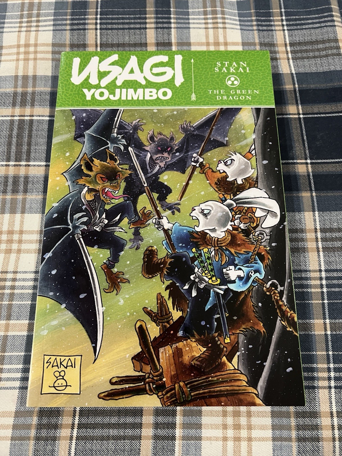 Usagi Yojimbo Il Drago Verde di Stan Sakai TPB IDW Comics