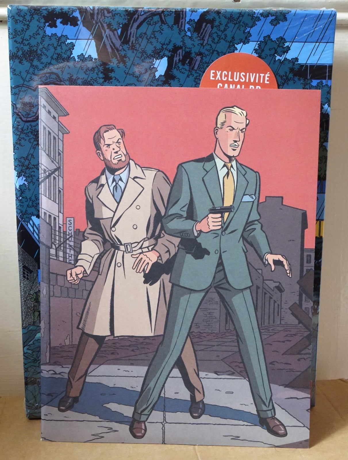 2022 BD HC Blake et Mortimer Huit Heures à Berlin Edition Canal BD Coffret Neuf