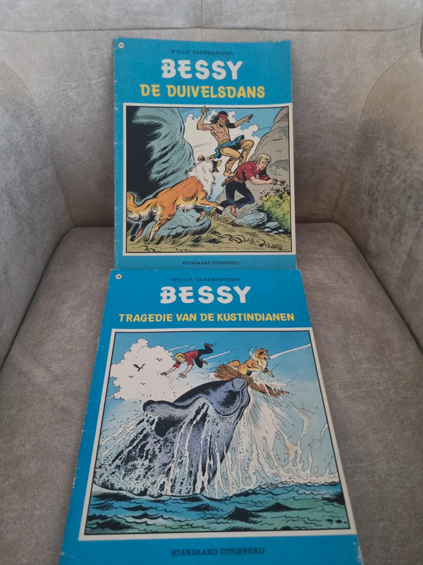 2 Bessy stripboeken 143 en 136