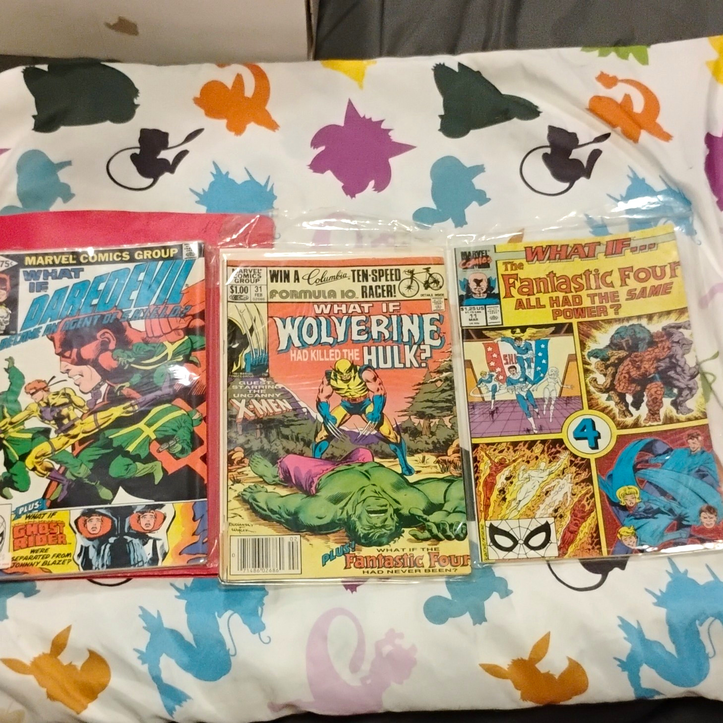 E se...? Lotto 3 fumetti Marvel #31 (1981) Daredevil Wolverine Hulk #28 #11