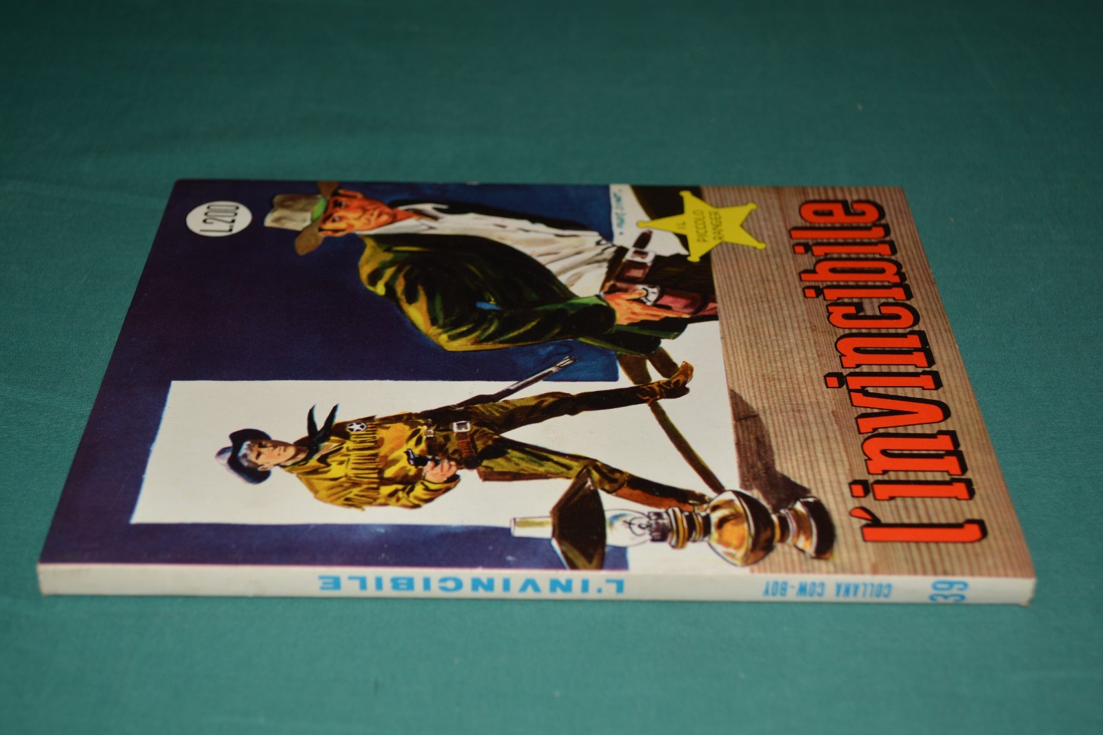 Collana Cow-Boy IL PICCOLO RANGER # 39 originale 1a edizione 02/1967 Ed. Araldo