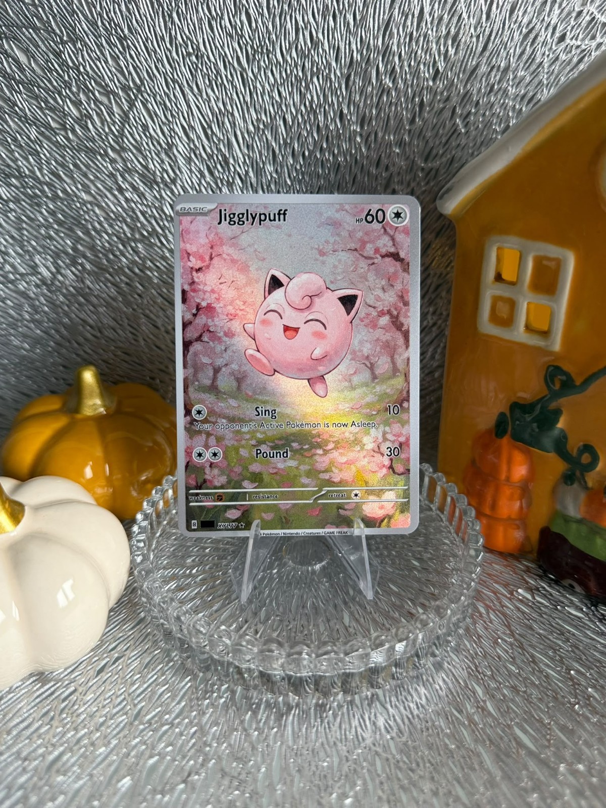 Jigglypuff 🌸 Cherry Blossom Sakura Holo Custom Fan Made Pokemon Card
