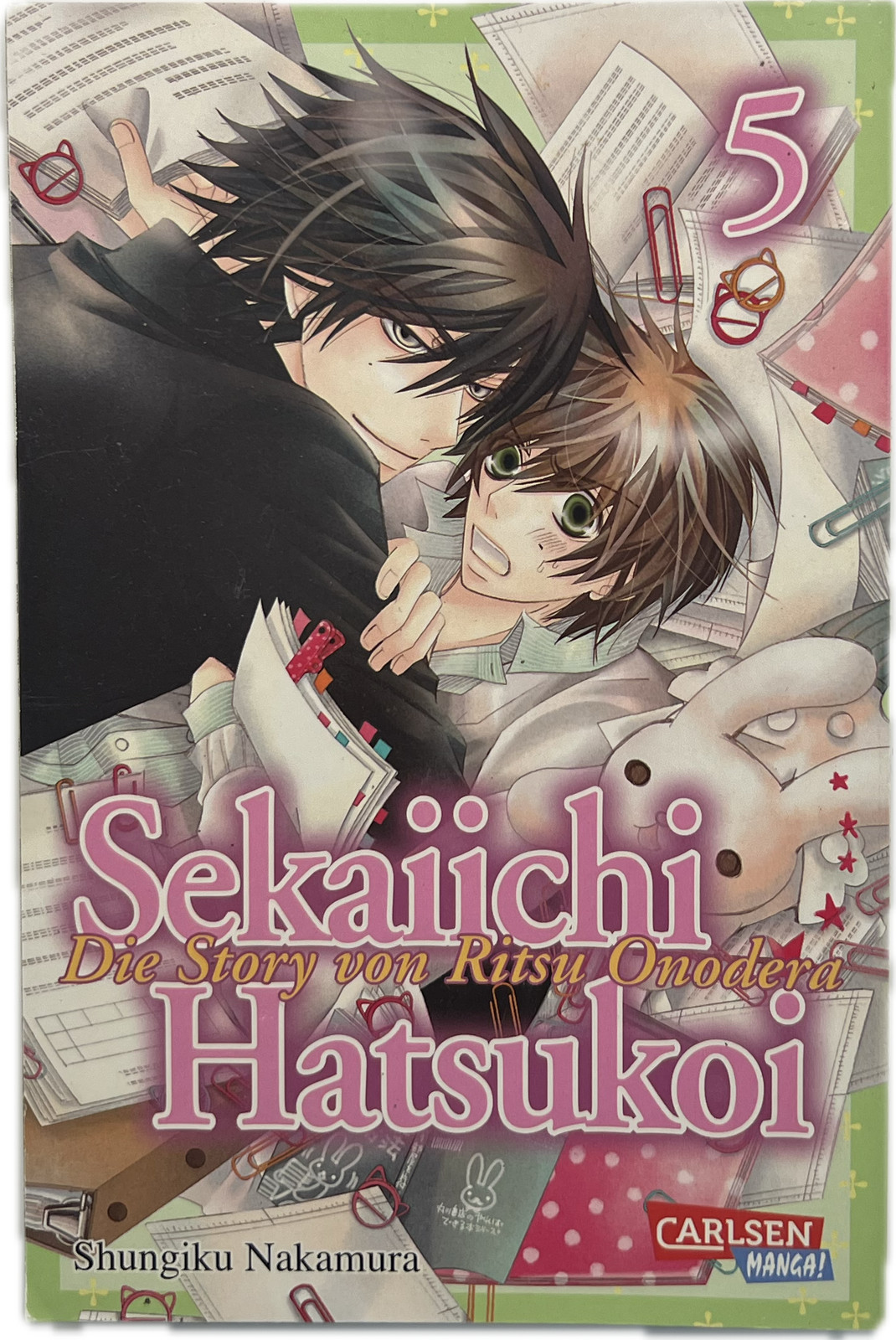 Sekaiichi Hatsukoi - la storia di Ritsu Onedera 05 manga italiano