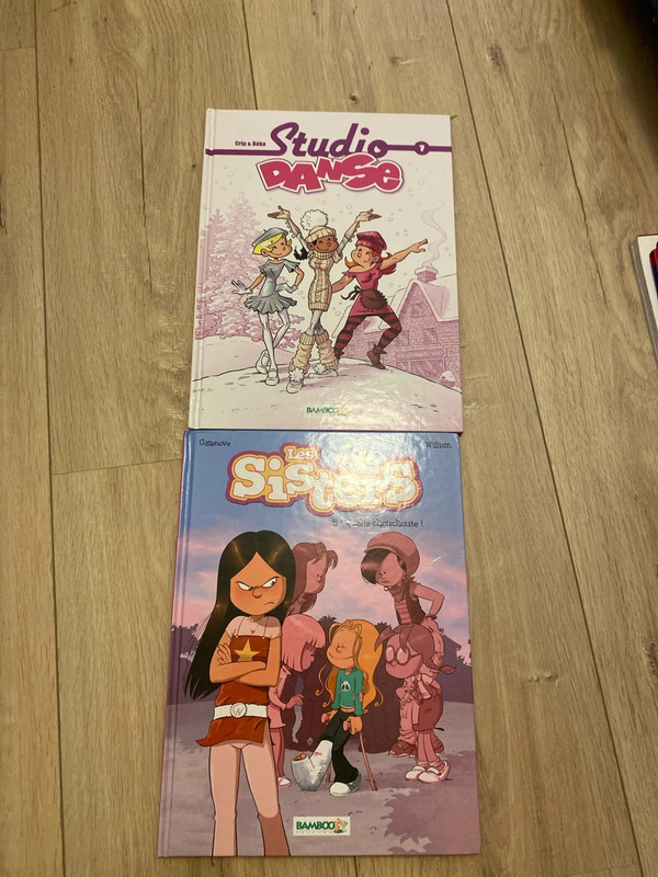 Lot de 2 bd sister et studio danse