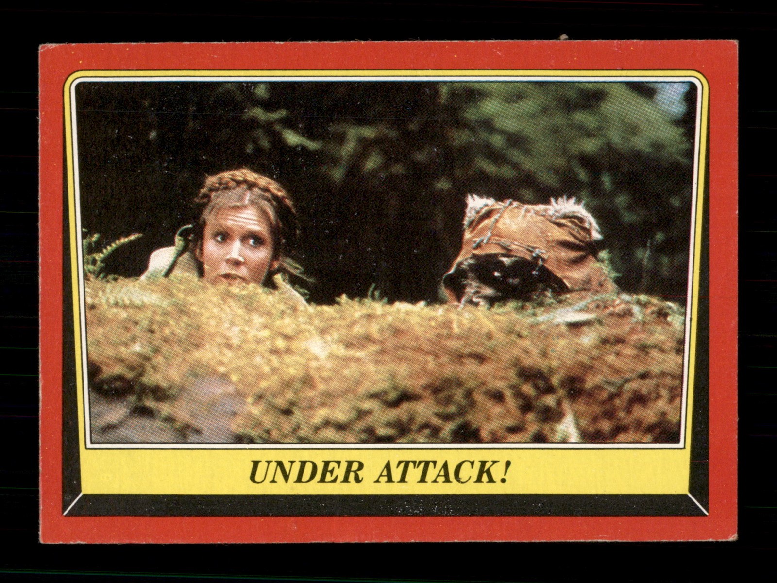 Under Attack 74 1983 Star Wars ROTJ Lucasfilms Topps Trading Card TCG CCG
