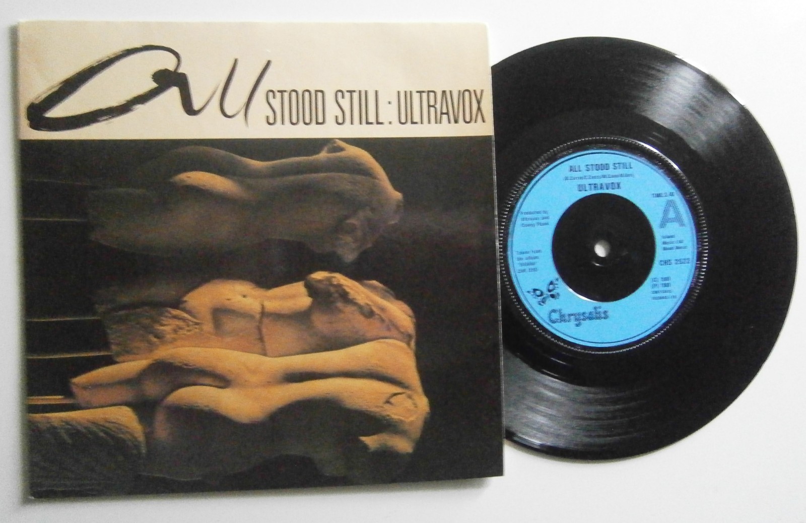 ULTRAVOX: ALL STOOD STILL (Chrysalis) 1981 7" Single