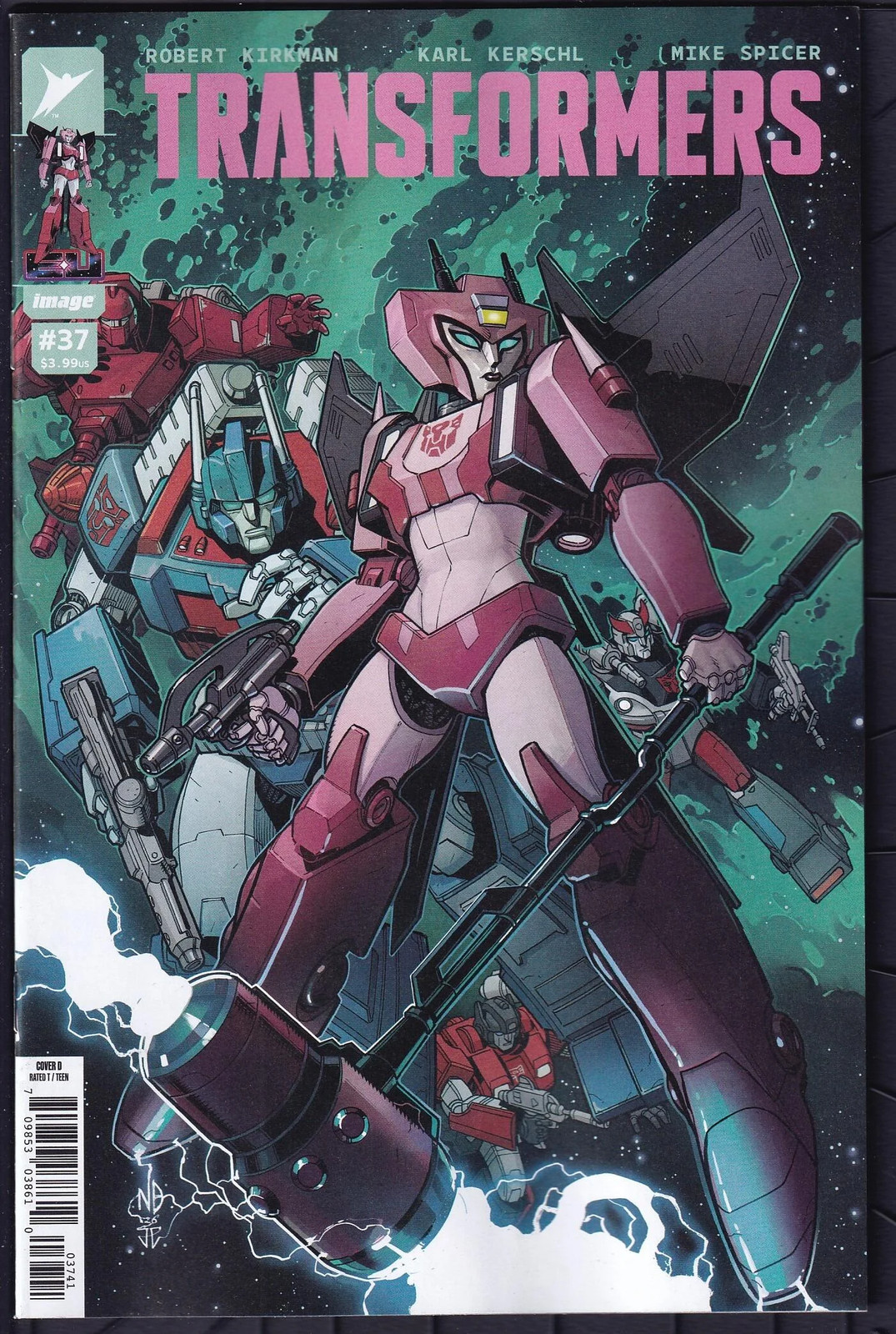 Transformers #37 Cover D Karl Kerschl & Mike Spicer 1:25 Variant