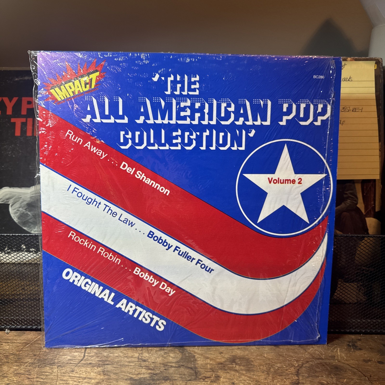 The All American Pop Collection Vol 2, Vinyl LP Record Album, Good Condition