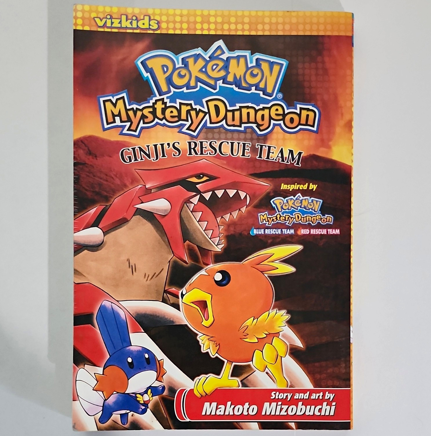 VIZ Media Pokemon Mystery Dungeon: Ginji's Rescue Team TPB B&W Inglese 1a Edizione
