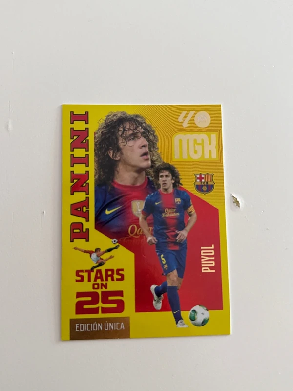 Puyol Stars On 25