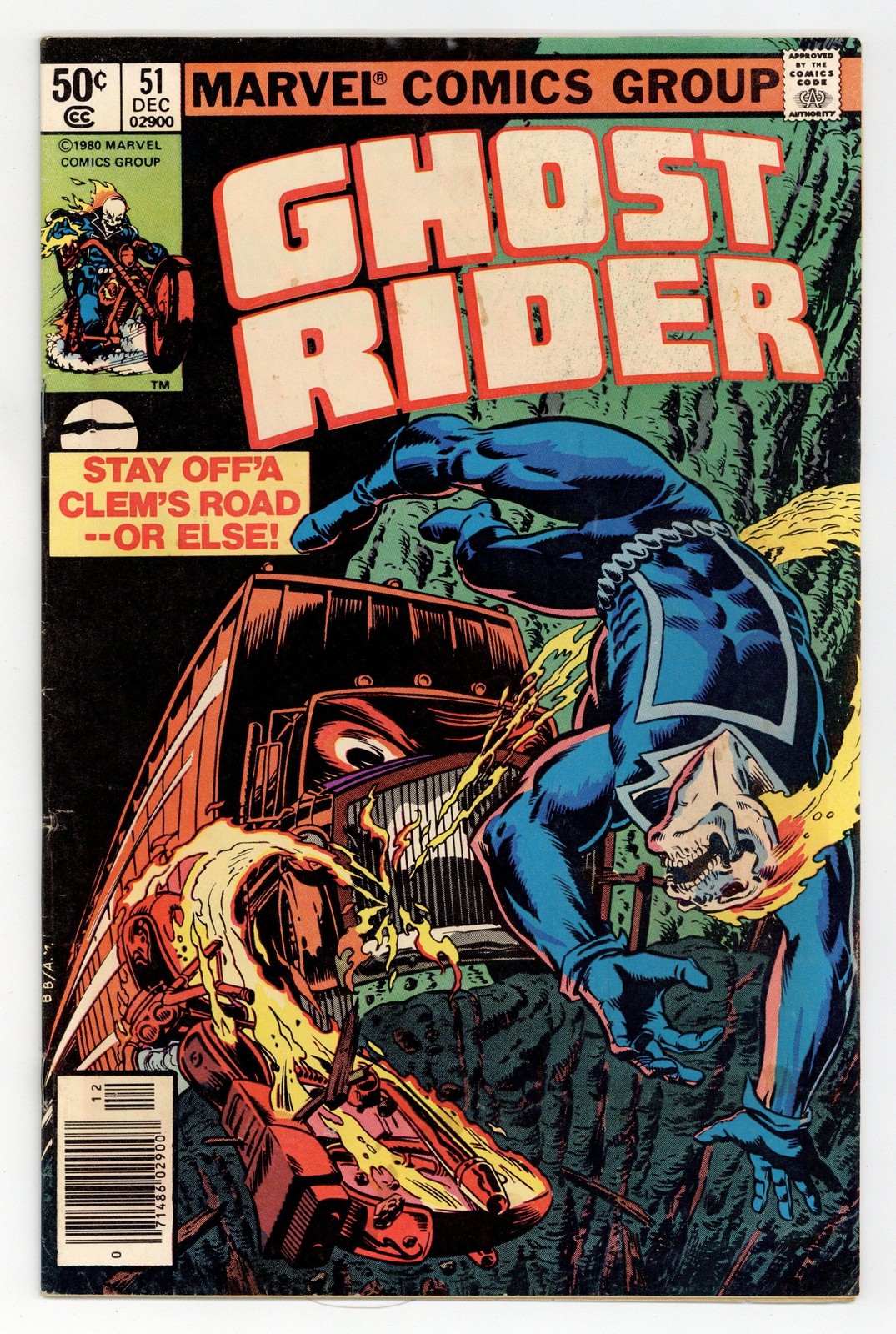 Ghost Rider #51N GD/VG 3.0 1980