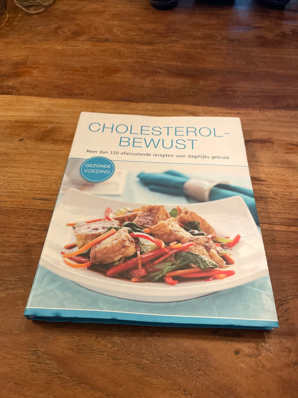 Cholesterol bewust gezond kookboek eten en drinken recepten koken