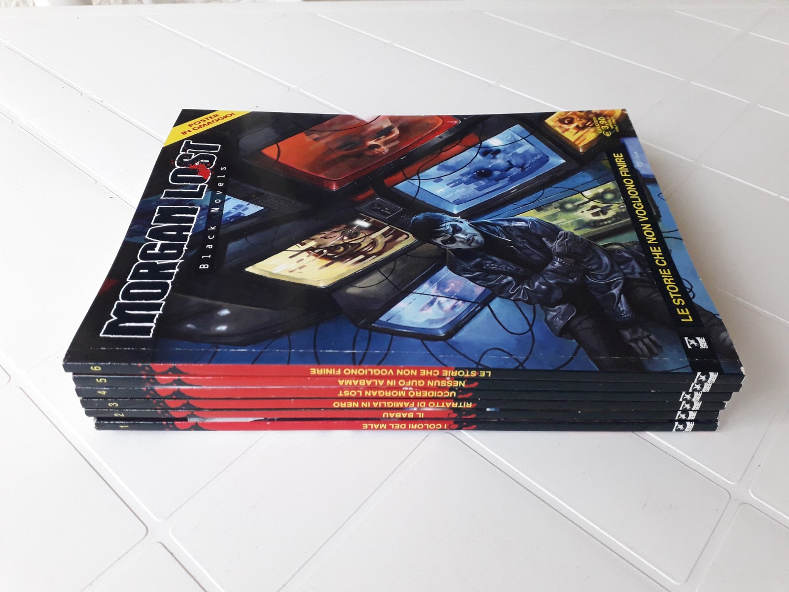 MORGAN LOST BLACK NOVELS 1/6 completa