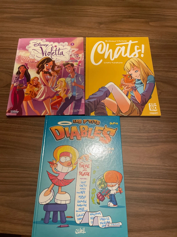 3 bandes dessinée