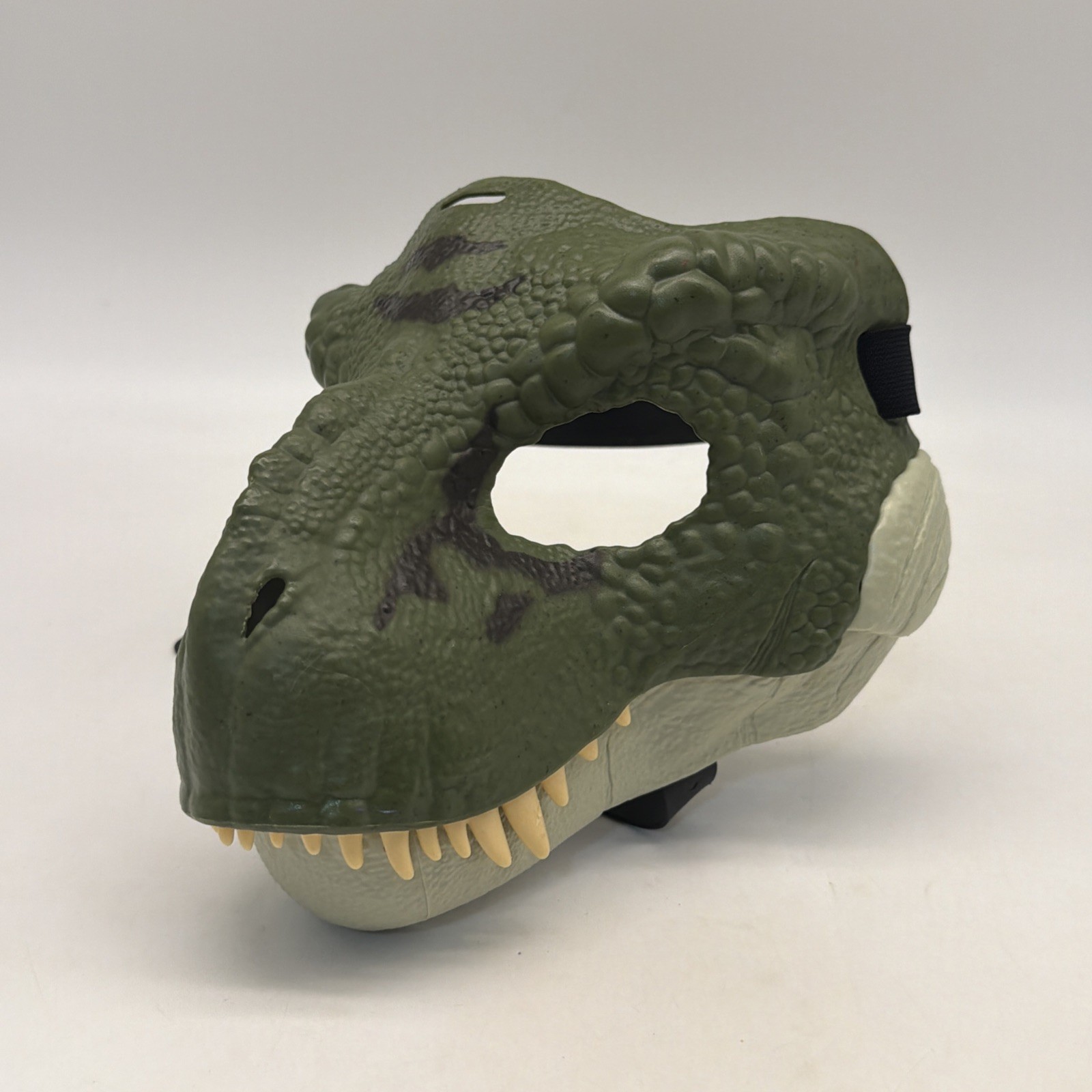 Maschera Dino Jurassic Park World Legacy Verde T-Rex Tyrannosaurus Rex!