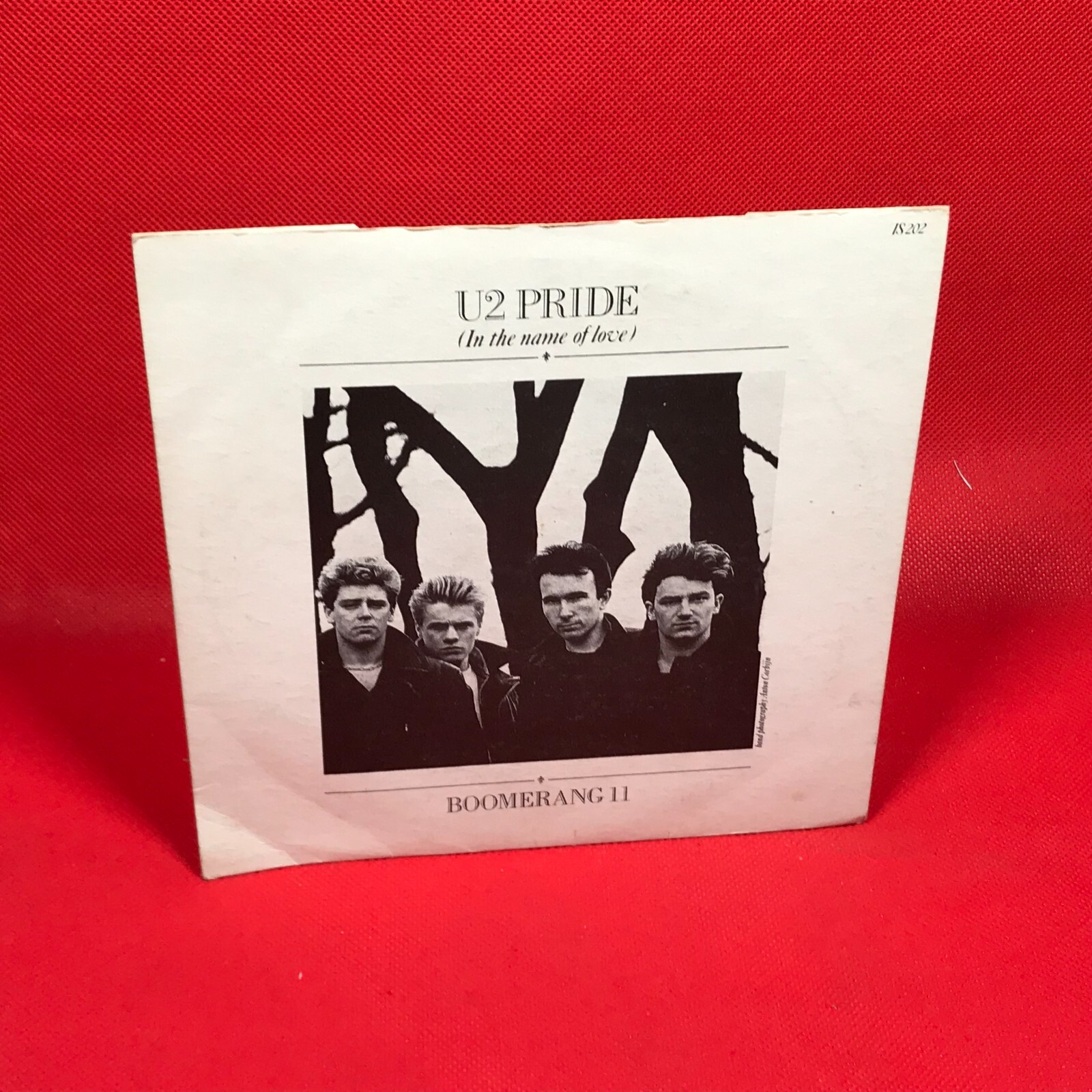 U2 Pride In The Name Of Love 1984 UK 7" vinyl single  original 45 Bono ~