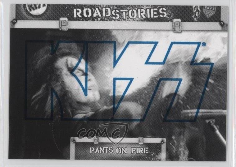 2009 KISS 360 Factory Set Blue Edition Paul Chavarria Pants On Fire #64 0w6