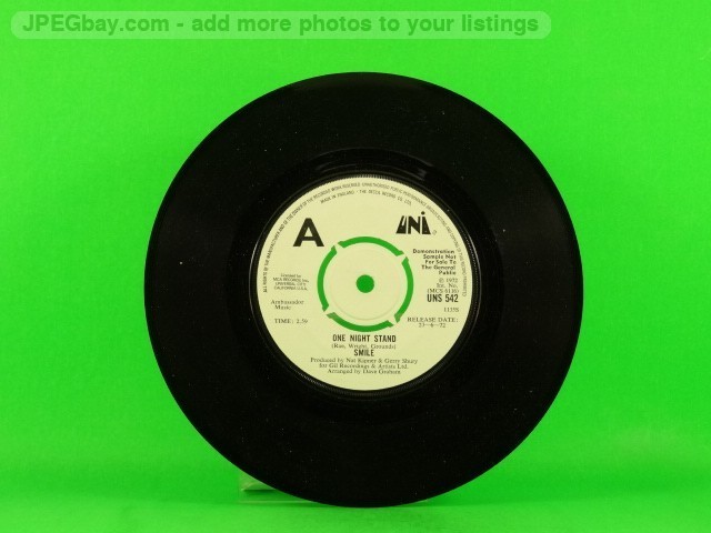 SMILE ONE NIGHT STAND (DEMO) (154) 2 Track 7" Single Plain Sleeve UNI