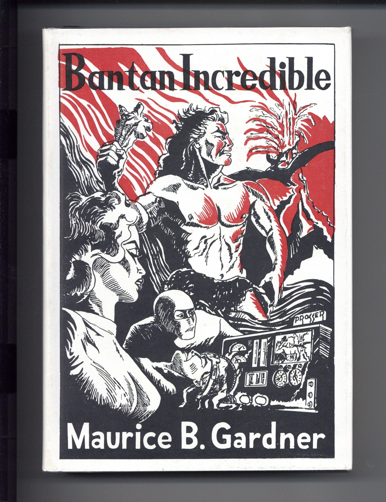 Bantan Incredible HC #1-1ST VF- 7.5 1960