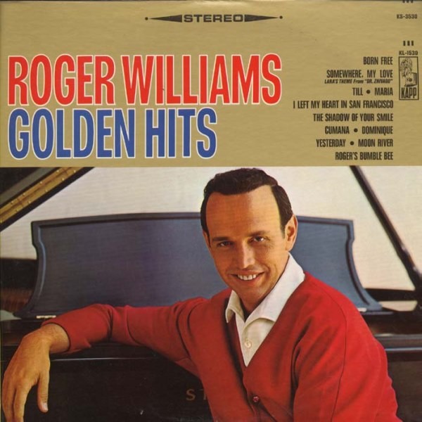 Roger Williams , Golden Hits, (LP, Comp), VG, 4232599344