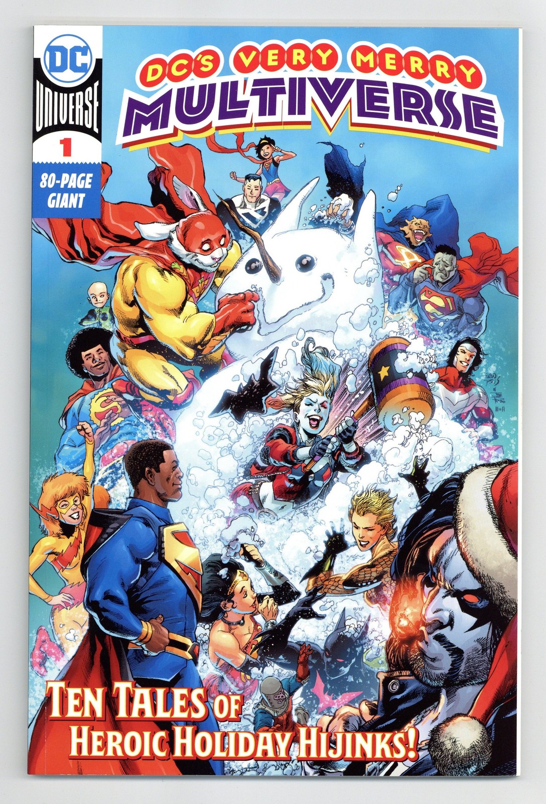 DC's Very Merry Multiverse #1 quasi nuovo 9.4 2021