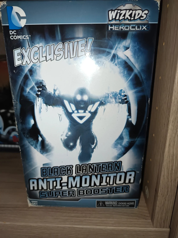 Convention Exclusive DC Heroclix Anti-Monitor (Black Lantern)