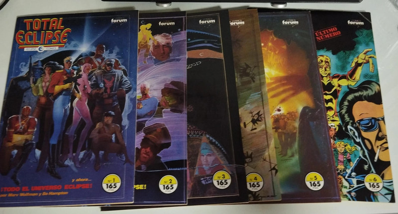 Total Eclipse Colección completa 6 comics