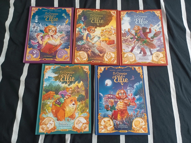 Le grimoire d'elfie 1 à 5