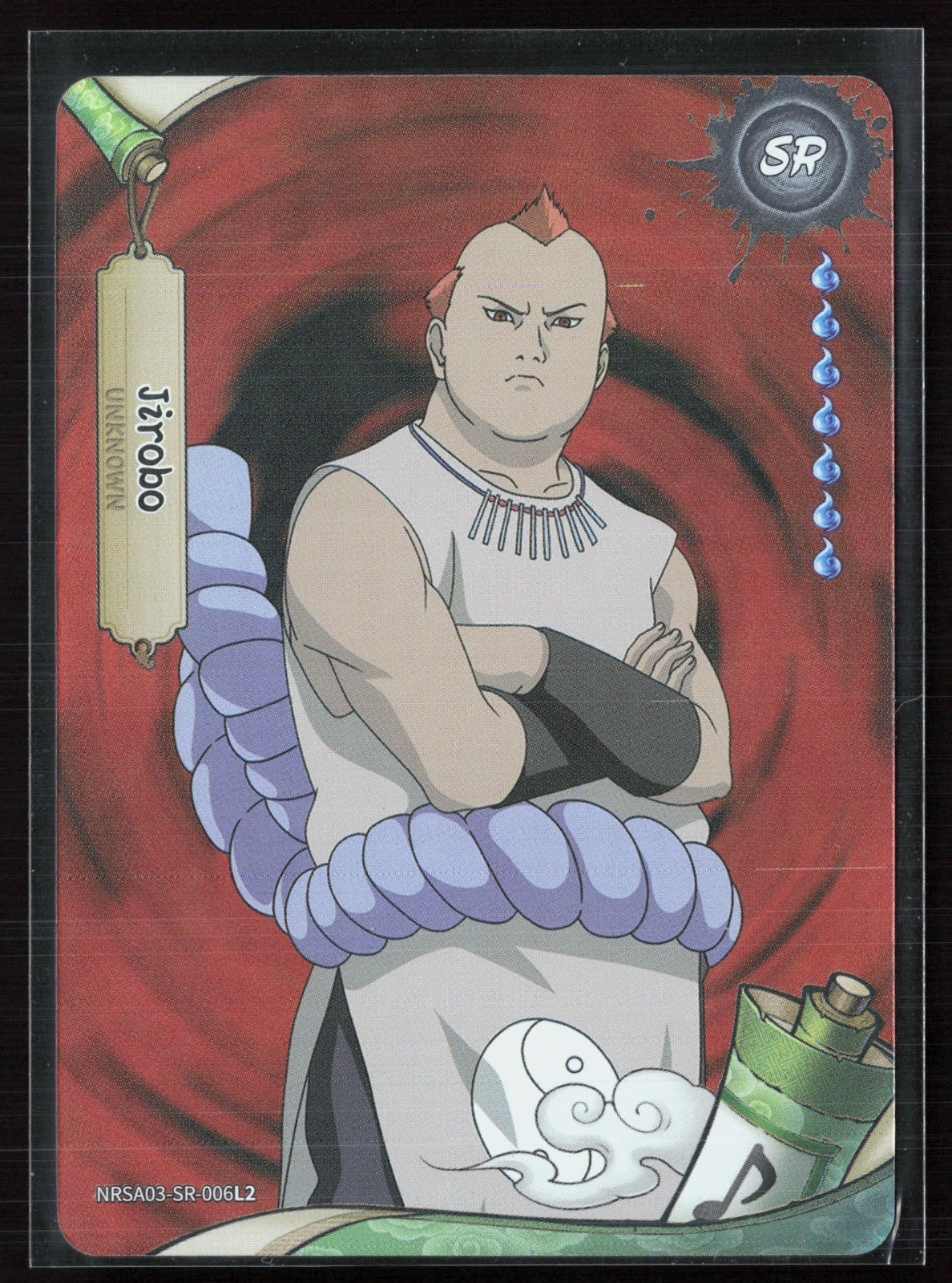 Naruto Kayou (Serie 3) Jirobo - NRSA03-SR-006L2 - NM