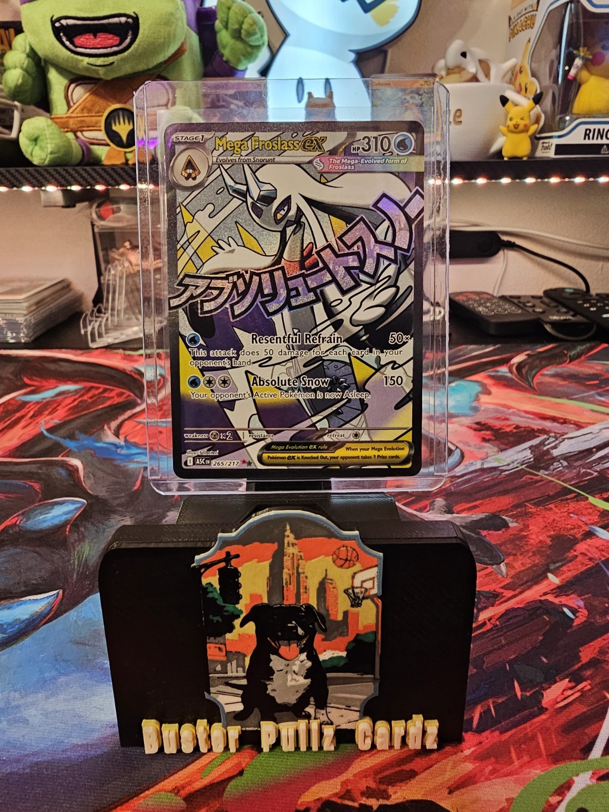Mega Froslass ex 265/217 Mega Attack Raro Eroi Ascesi Pokemon Near Mint