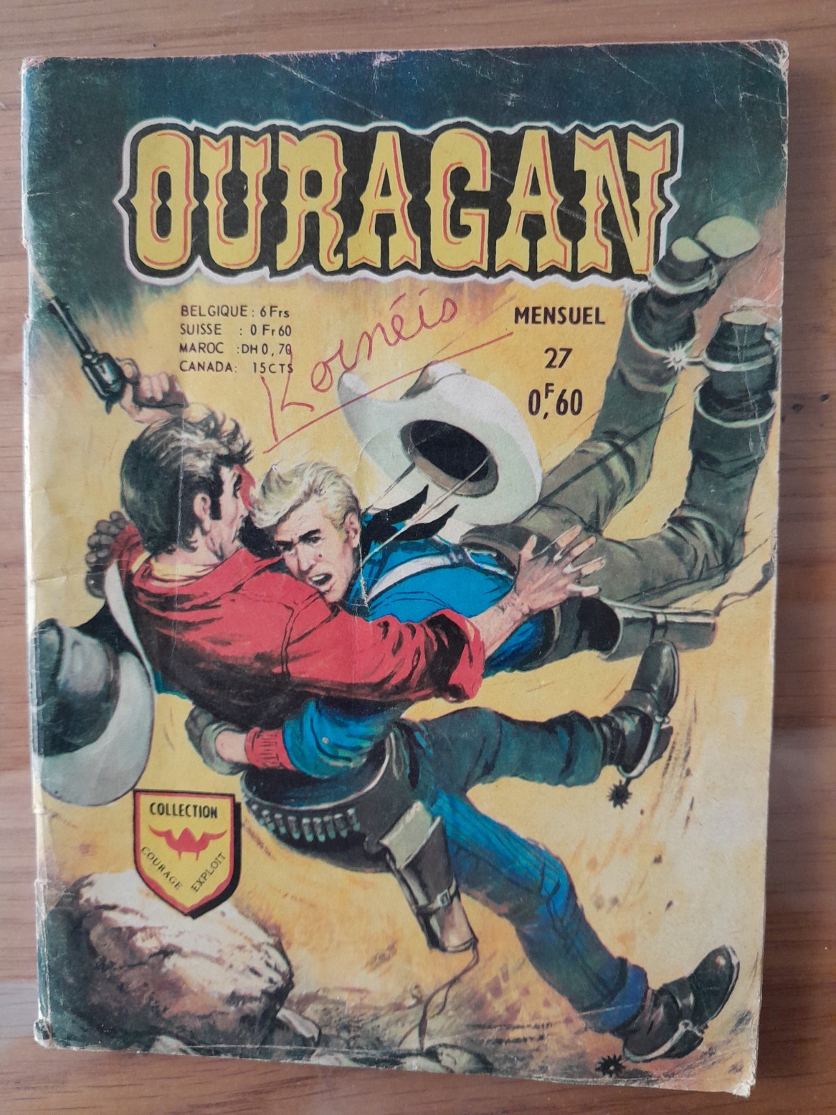 OURAGAN     N°27    AREDIT    1969    BE