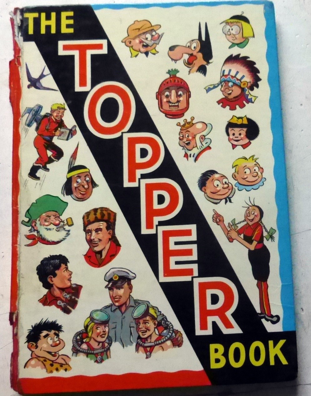 VINTAGE 1958  TOPPER BOOK ANNUAL: BRITISH COMIC