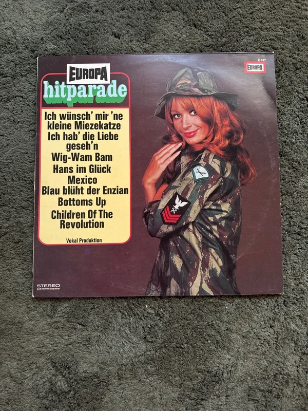 Europa Hitparade – Vintage Vinyl LP E 487
