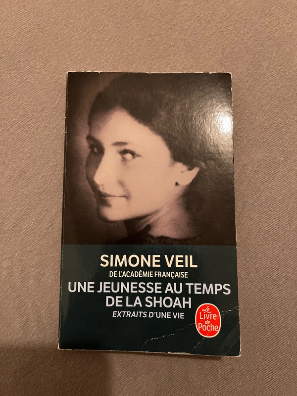 Livre « une jeunesse au temps de la Shoah