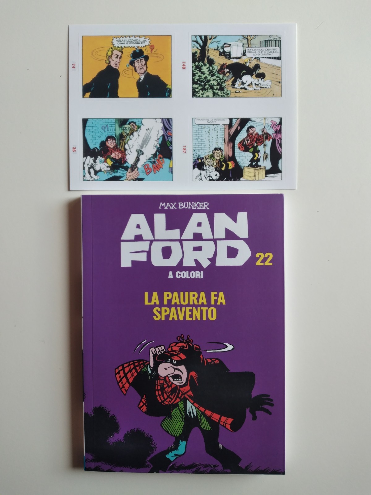 ALAN FORD  a Colori  n.22  c/Figurine  Gazzetta dello Sport   EDICOLA !!  Rif. 2