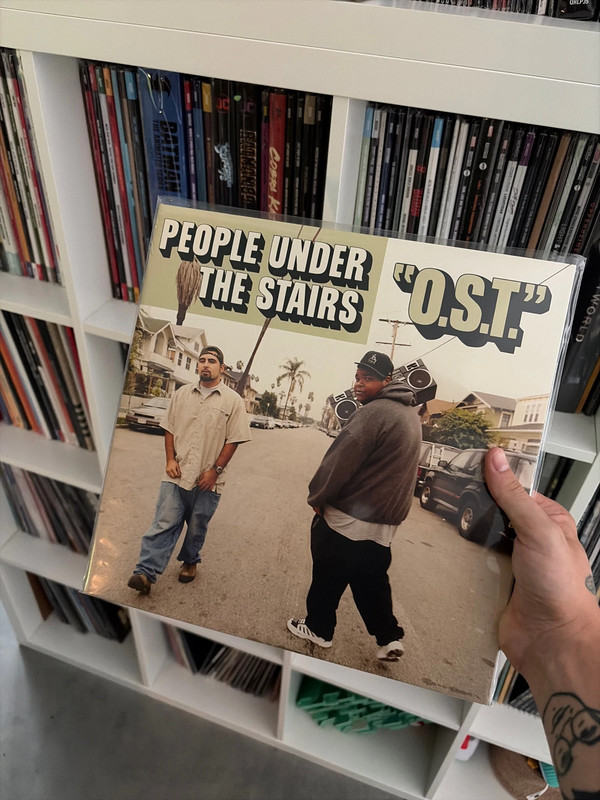 Vinyl people under the stairs O.S.T