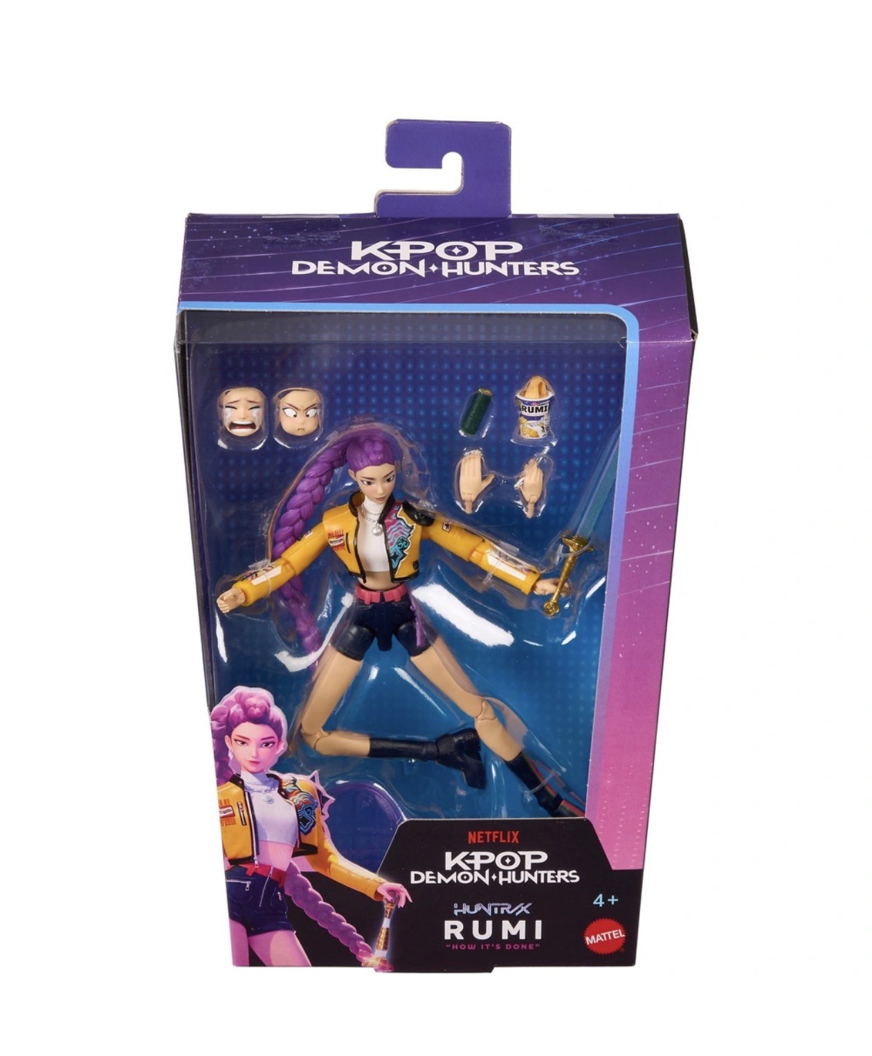 Modellino K-Pop Demon Hunter Core 6 pollici Rumi 