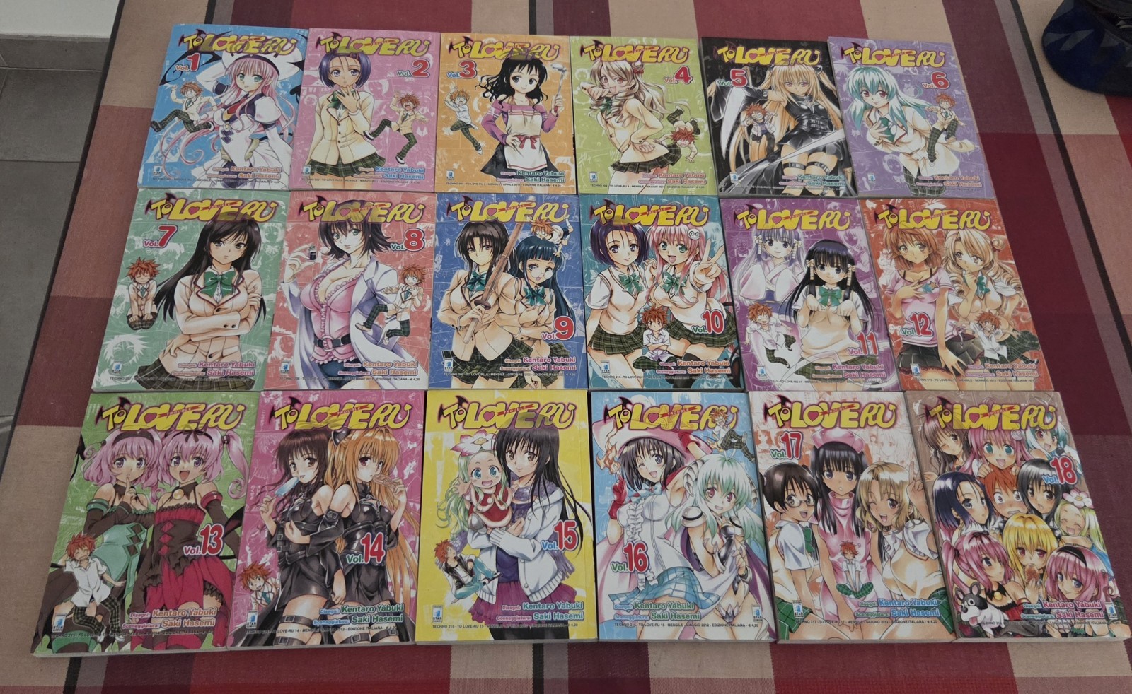 To Love Ru Trouble manga serie completa 1/18