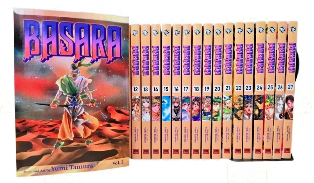 BASARA Manga Vol. Set completo 1-27 versione inglese fumetto di Yumi Tamura FAST SH