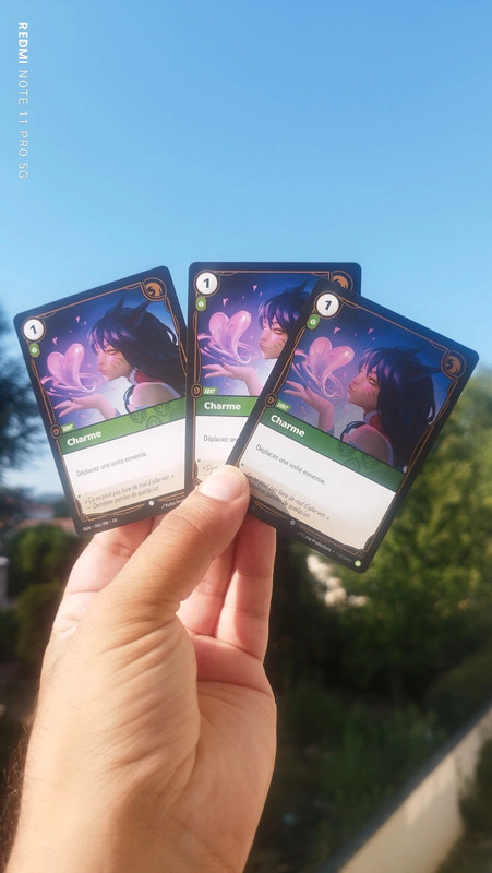 Lot de 3 Sort Charme Riftbound TCG Origins