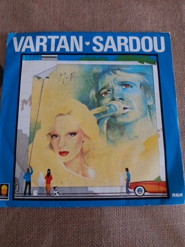 Disque 45 tours Vartan - Sardou