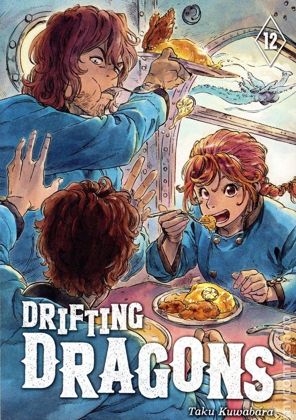 Drifting Dragons GN Manga #12-1ST NM 2023 Immagine Stock